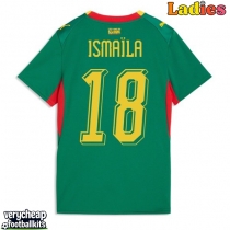 Senegal Ismaila Sarr #18 Replica Away Shirt Ladies World Cup 2026 Short Sleeve